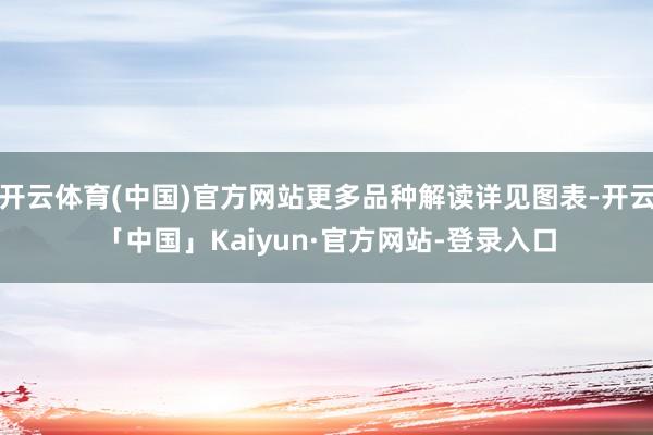 开云体育(中国)官方网站更多品种解读详见图表-开云「中国」Kaiyun·官方网站-登录入口